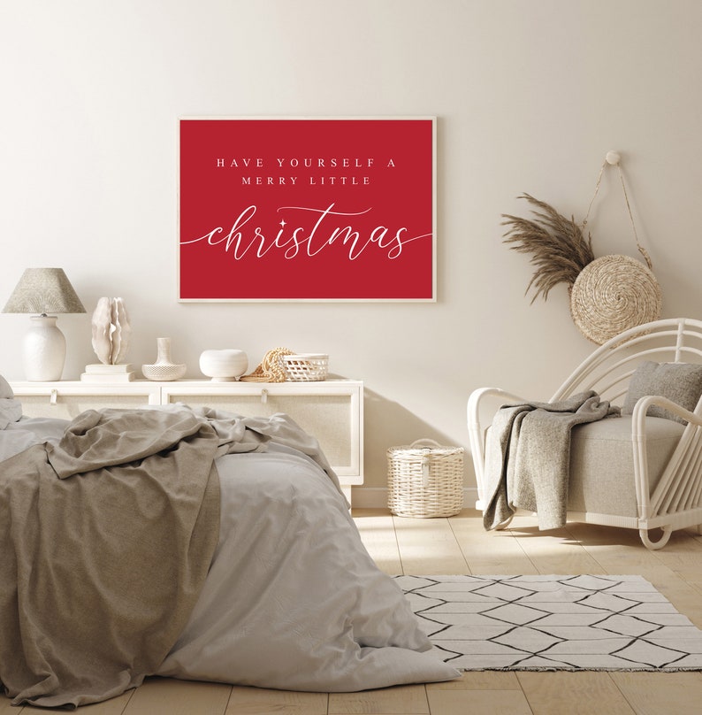 Christmas Printable Christmas Decor Christmas Wall Art - Etsy