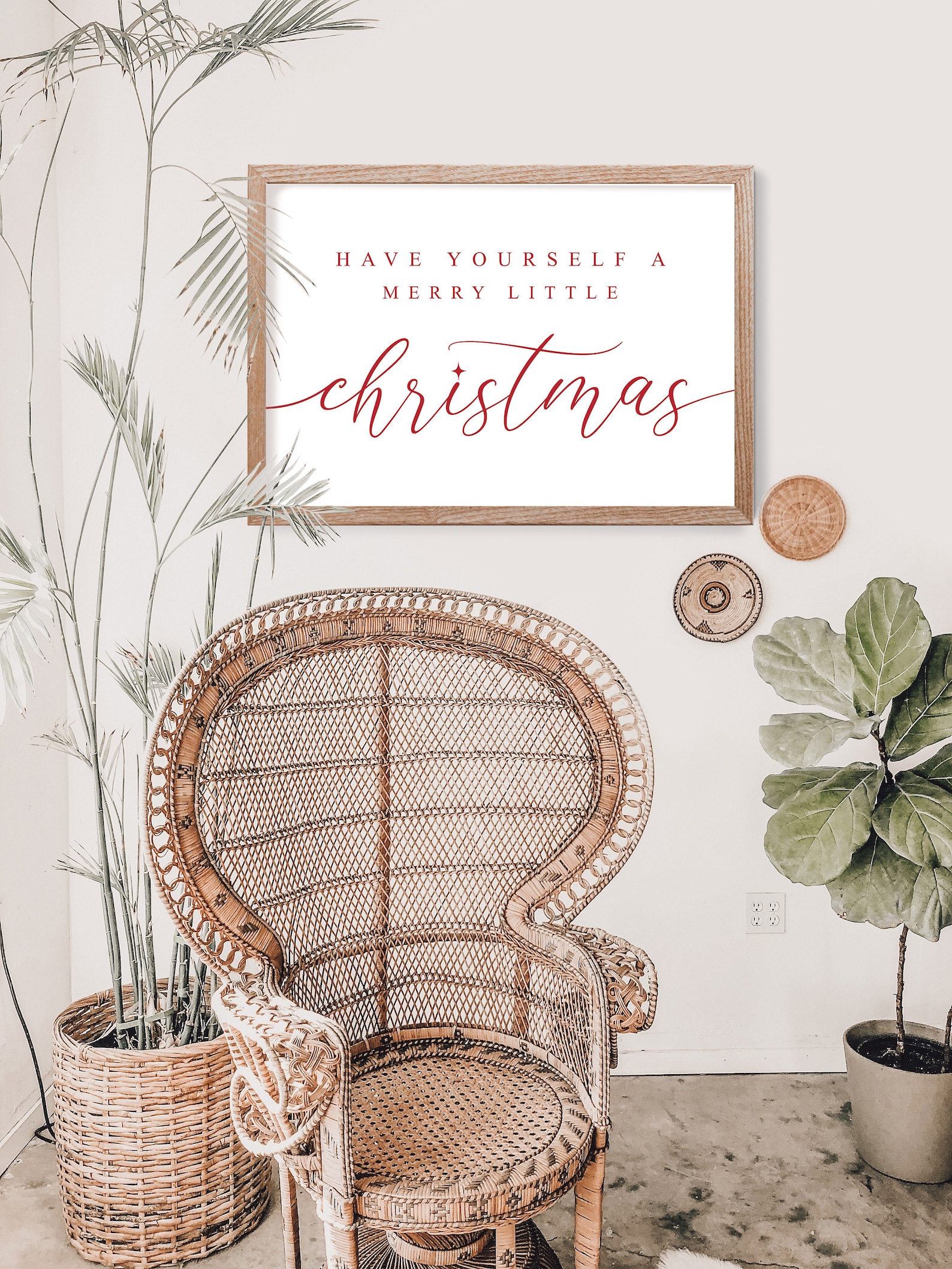 Christmas Printable Christmas Decor Christmas Wall Art - Etsy