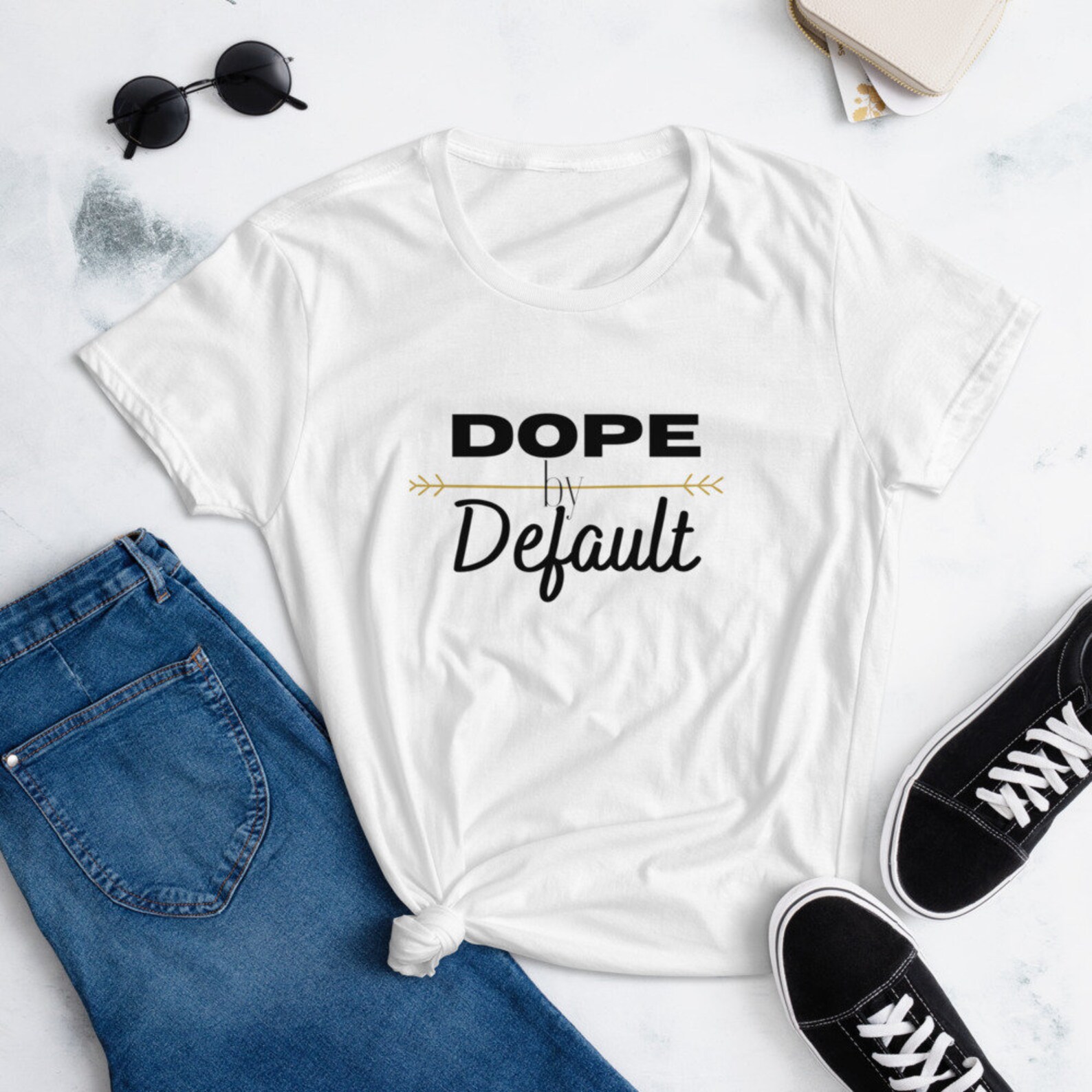 dope by default shirt