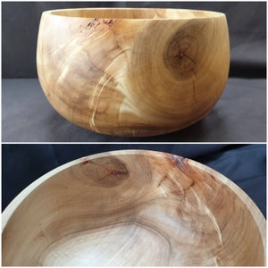Poplar decorative bowl