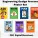 Engineering Design Process Poster Set | STEM Classroom Decor | STEAM ...