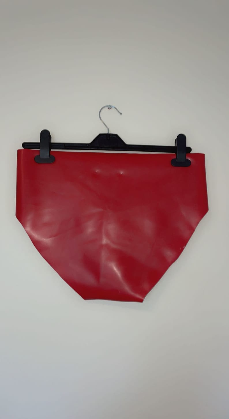 Mens Latex Briefs without Pouch Etsy
