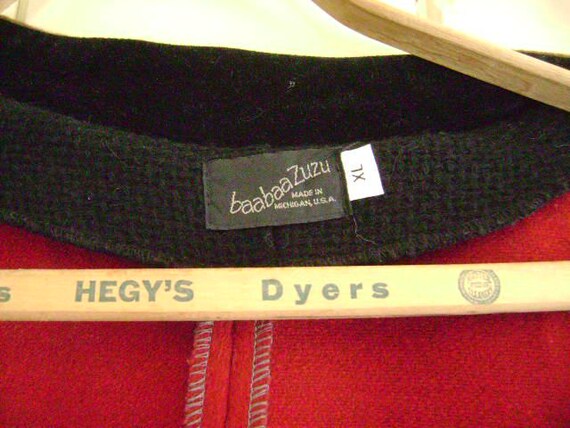 BAABAAZUZU Jacket button down front patchwork art… - image 6