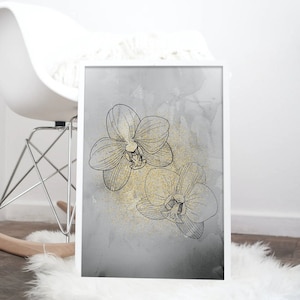 Orchid Flowers Downloadable Art