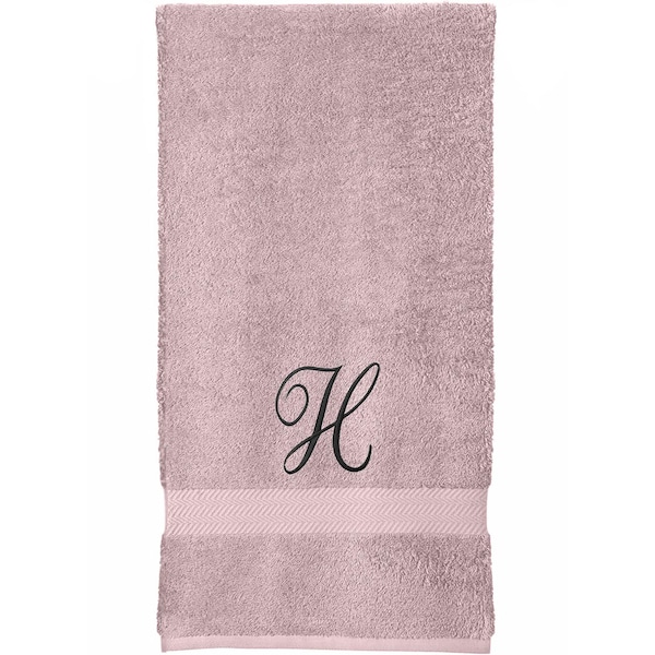Personalised Luxury Egyptian Cotton Bathroom Towel 500 GSM - Combed 100% Egyptian Cotton - Embroidered Custom Towel by Homescapes