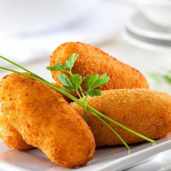 Potato Croquettes Recipe - Download printable, Italian easy Recipe Digital Download - PDF