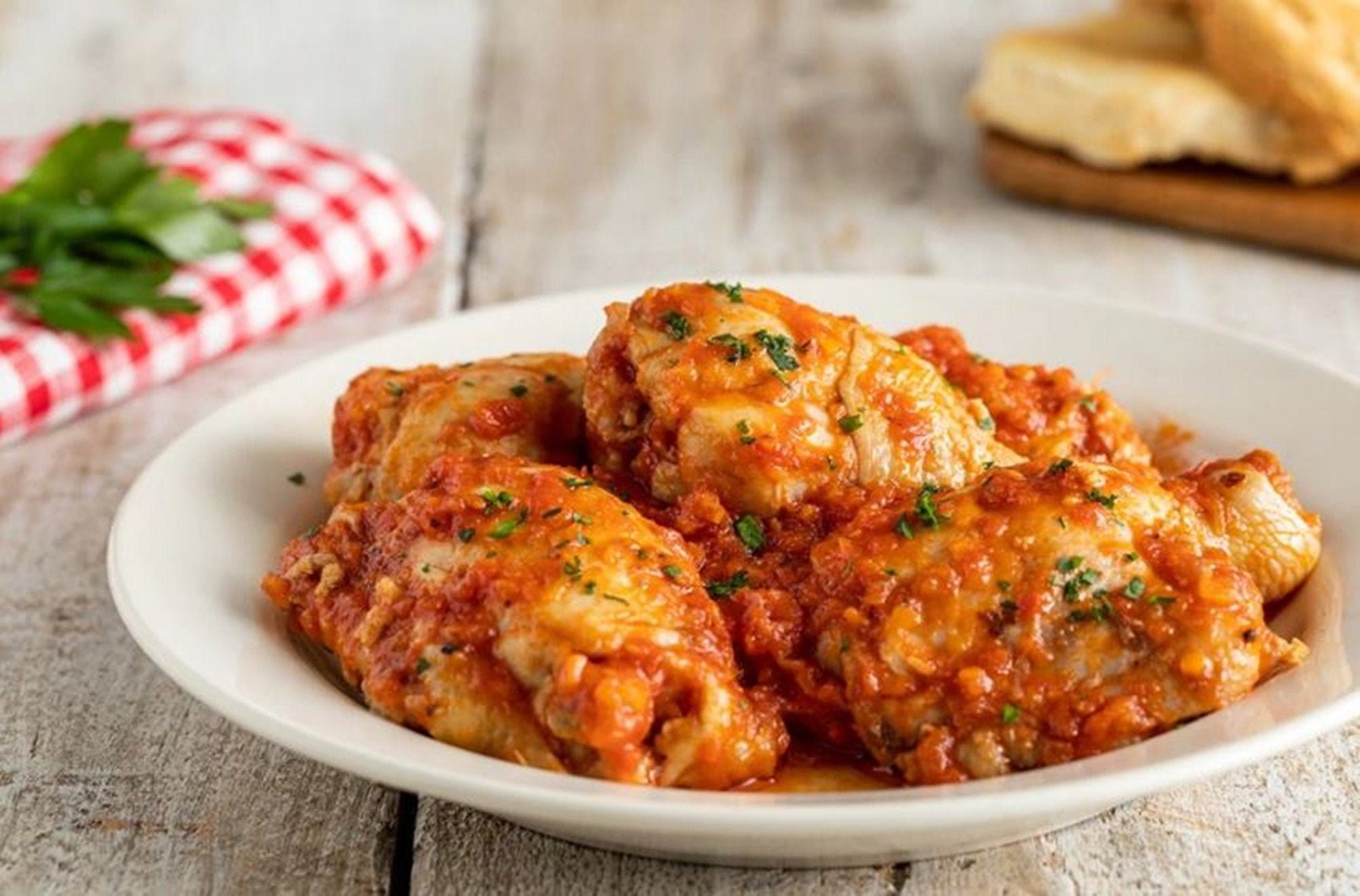 Chicken Cacciatore With Tomato Sauce Recipe Download Printable, Chicken ...