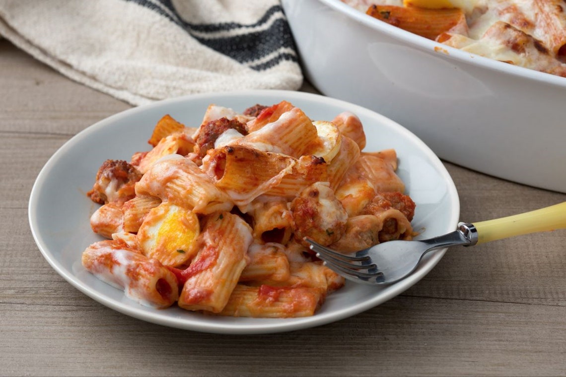 Baked Pasta Recipe Download Printable, Italian Pasta Recipe Digital ...