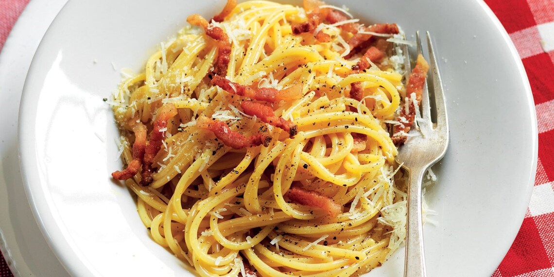 Pasta Carbonara Recipe Download Printable, Recipe Italian Pasta Digital Download PDF - Etsy