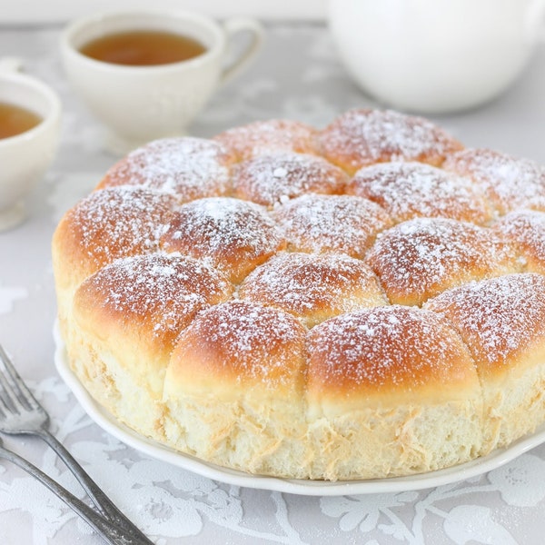 Sweet Brioche Recipe - Download printable, Italian Dessert Danubio Recipe Digital Download - PDF