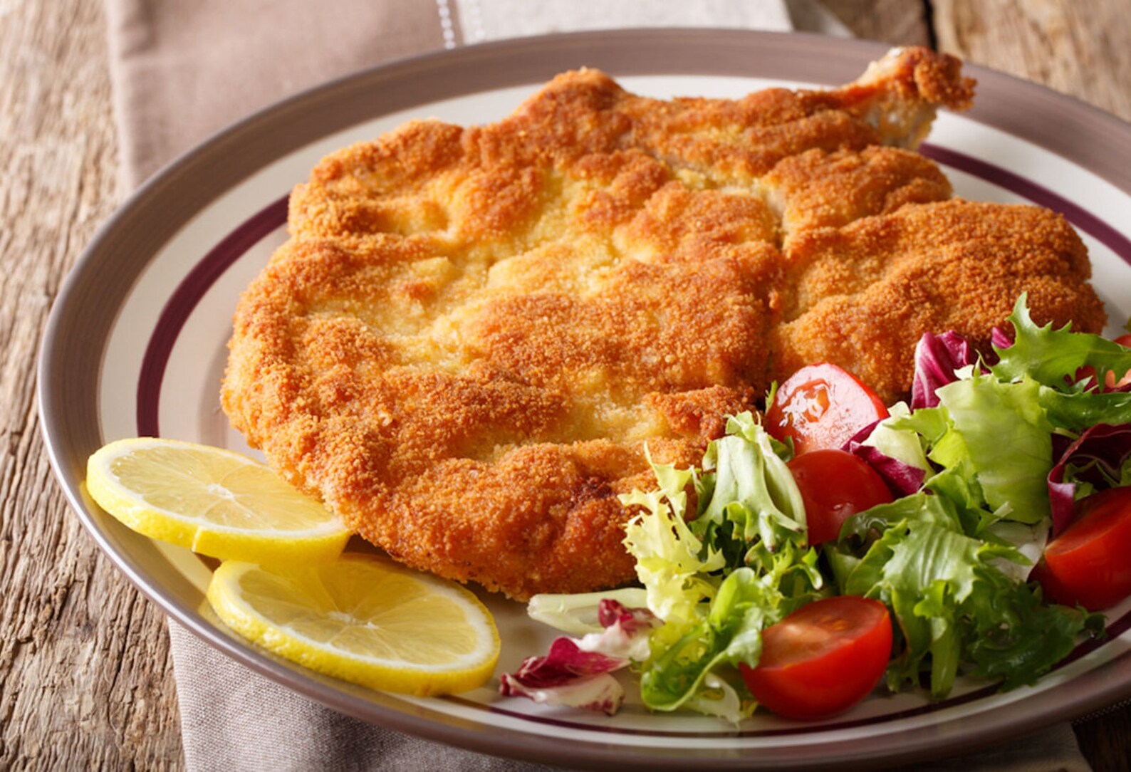 Veal Milanese Recipe Download printable Breaded Veal Cutlet Etsy
