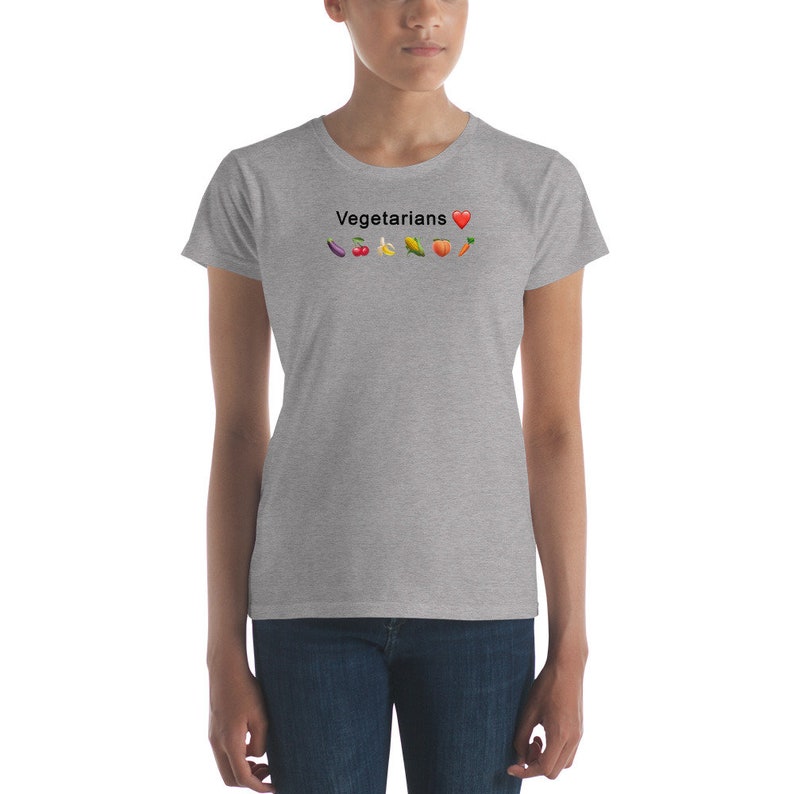 Vegetarians Love, Women's short sleeve t-shirt image 2
