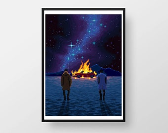 Pixel Art Print - 08: A Star of Our Own