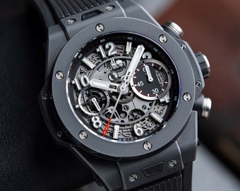 HUBLOT Big Bang Chronograph Automatic Men's Watch 441.CI.1171.Rx, Automatic Watch, Mens Watch, Artisane GMT Watch, Sports watches