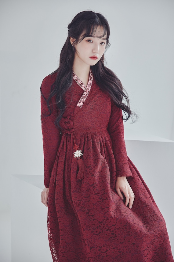 red korean dress Amazon.com: Female Korean Traditional Long Sleeve Classic Hanboks Dress, Cosplay Women Palace Korea Wedding Dance Costume(Red,Small): Clothing, Shoes & Jewelry
