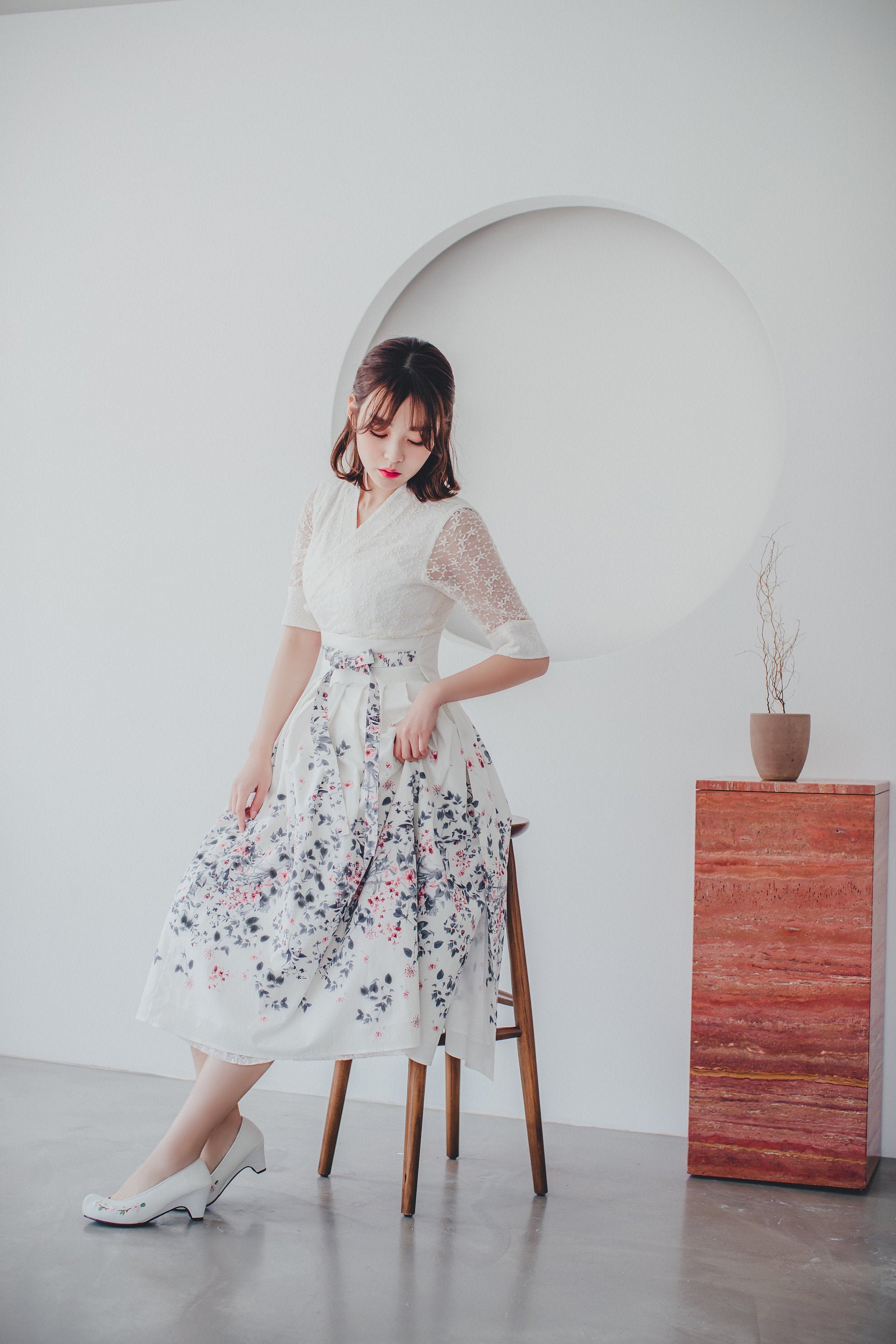 Korean Long Dress - Etsy