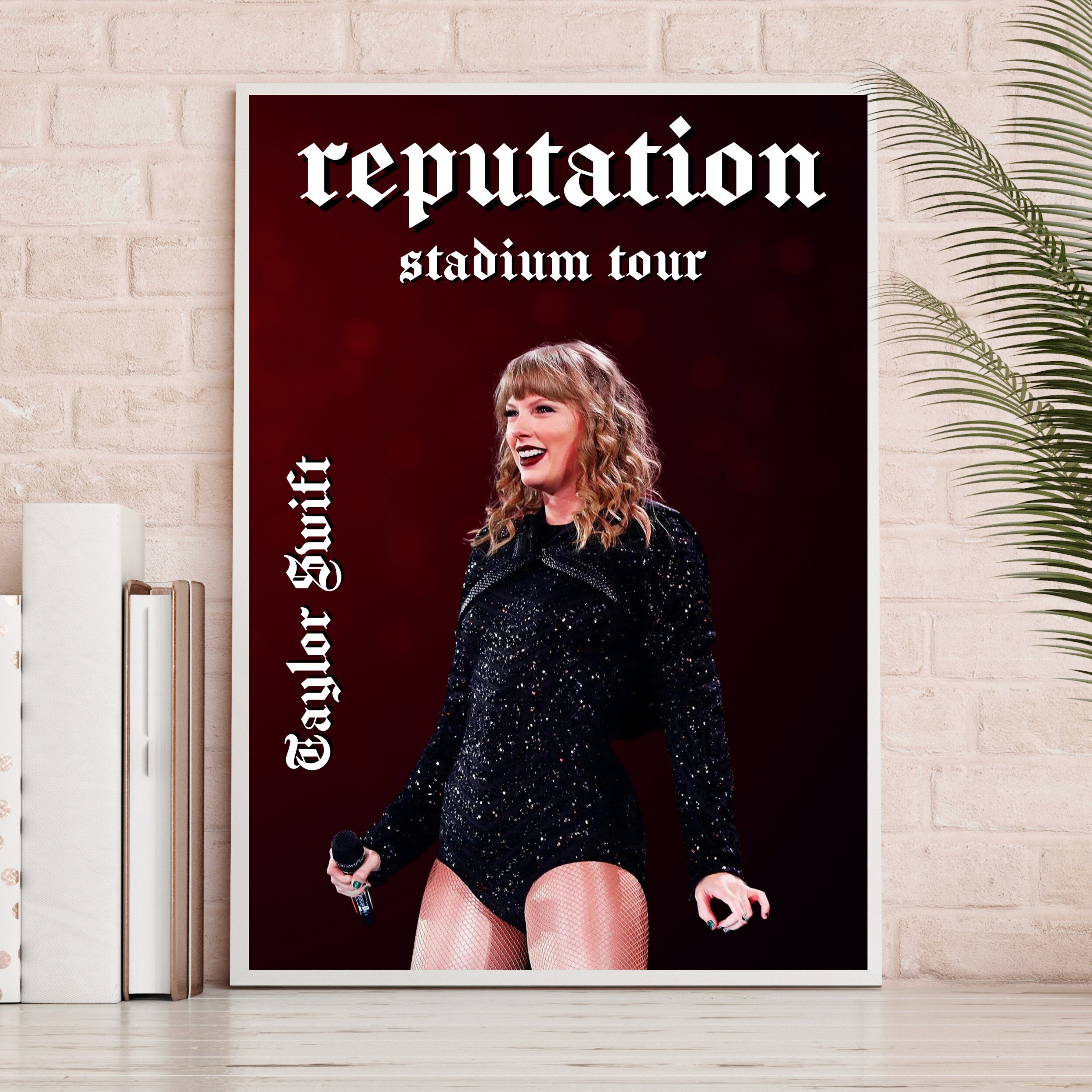 Reputation Tour Taylor Swift Art Poster Etsy