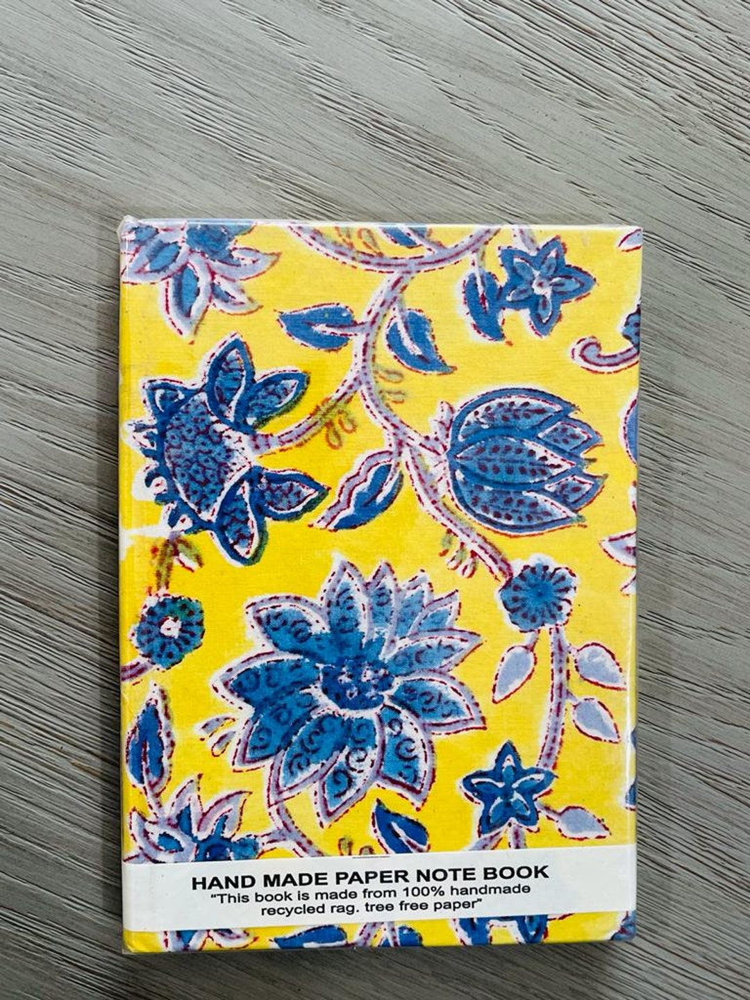 Boho Crafting Hand Making Kantha Hand Blockprint Fabric Note Book Paper ...
