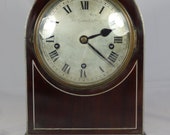 J.E. Caldwell Winterhalder Hofmeier Gothic Arch Westminster Chime Mantel Clock.