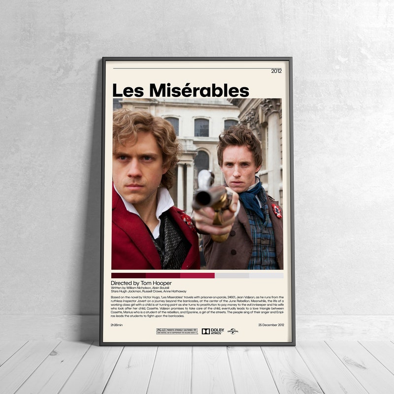 Les Miserables Print - Etsy