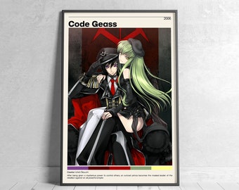 Code Geass Poster Etsy
