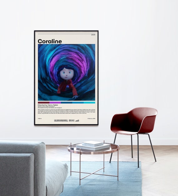Movie Coraline Poster, Canvas Posters