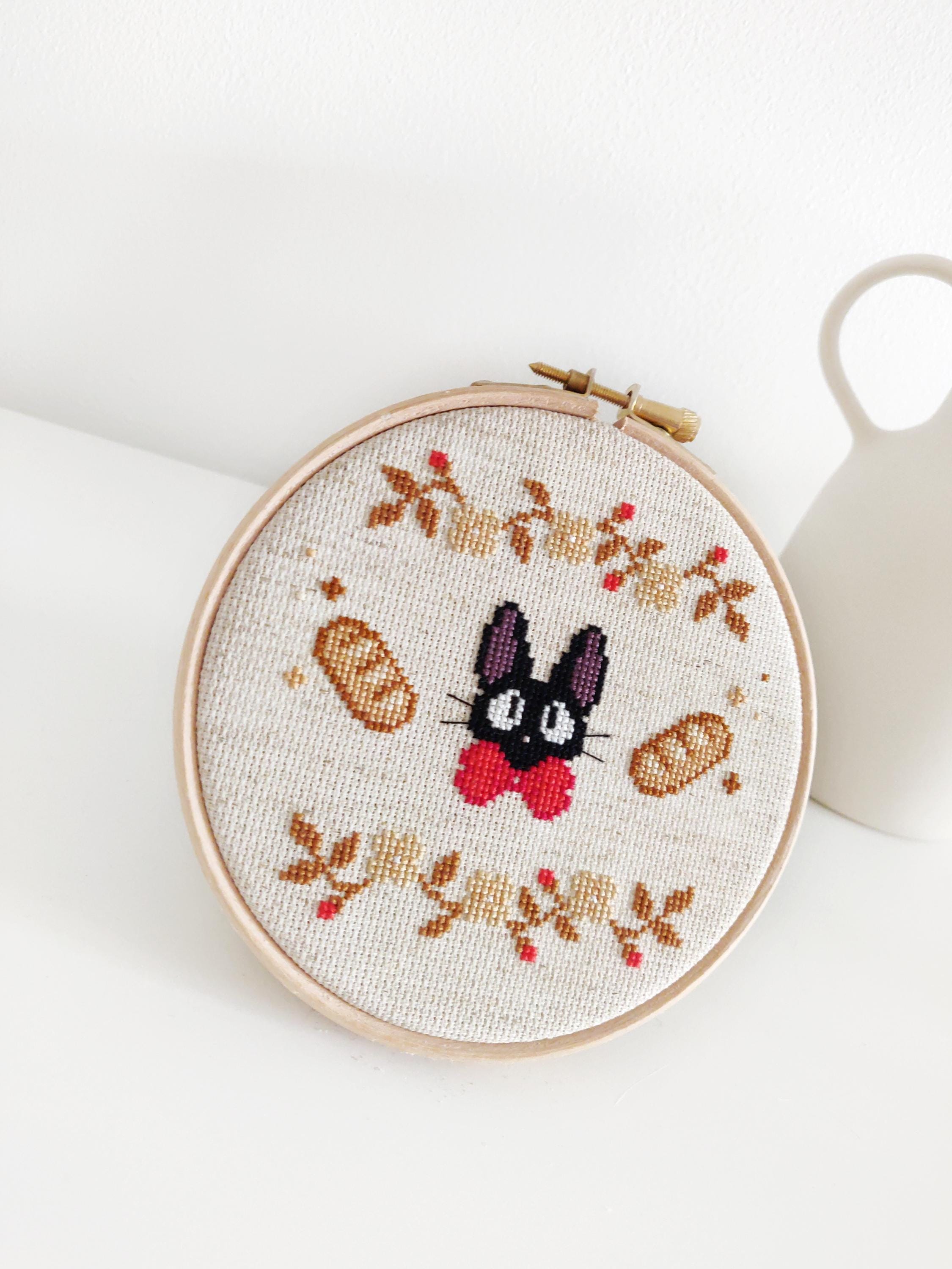 Embroidery Pattern, Cross Stitch, Kiki's Delivery Service, Jiji