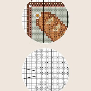 Embroidery pattern, cross stitch, Kiki's Delivery Service, Jiji's Portraits, Studio Ghibli, cat image 5