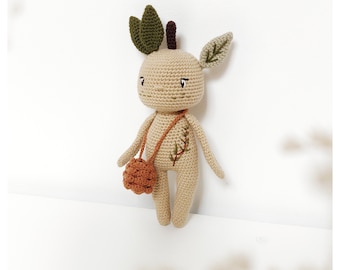 Oromë, l'elfe de la forêt | Crochet Pattern | Amigurumi | Handmade toy | Children's Gift | Crochet Fairy | Elf | Forest | Woods ENG/FR