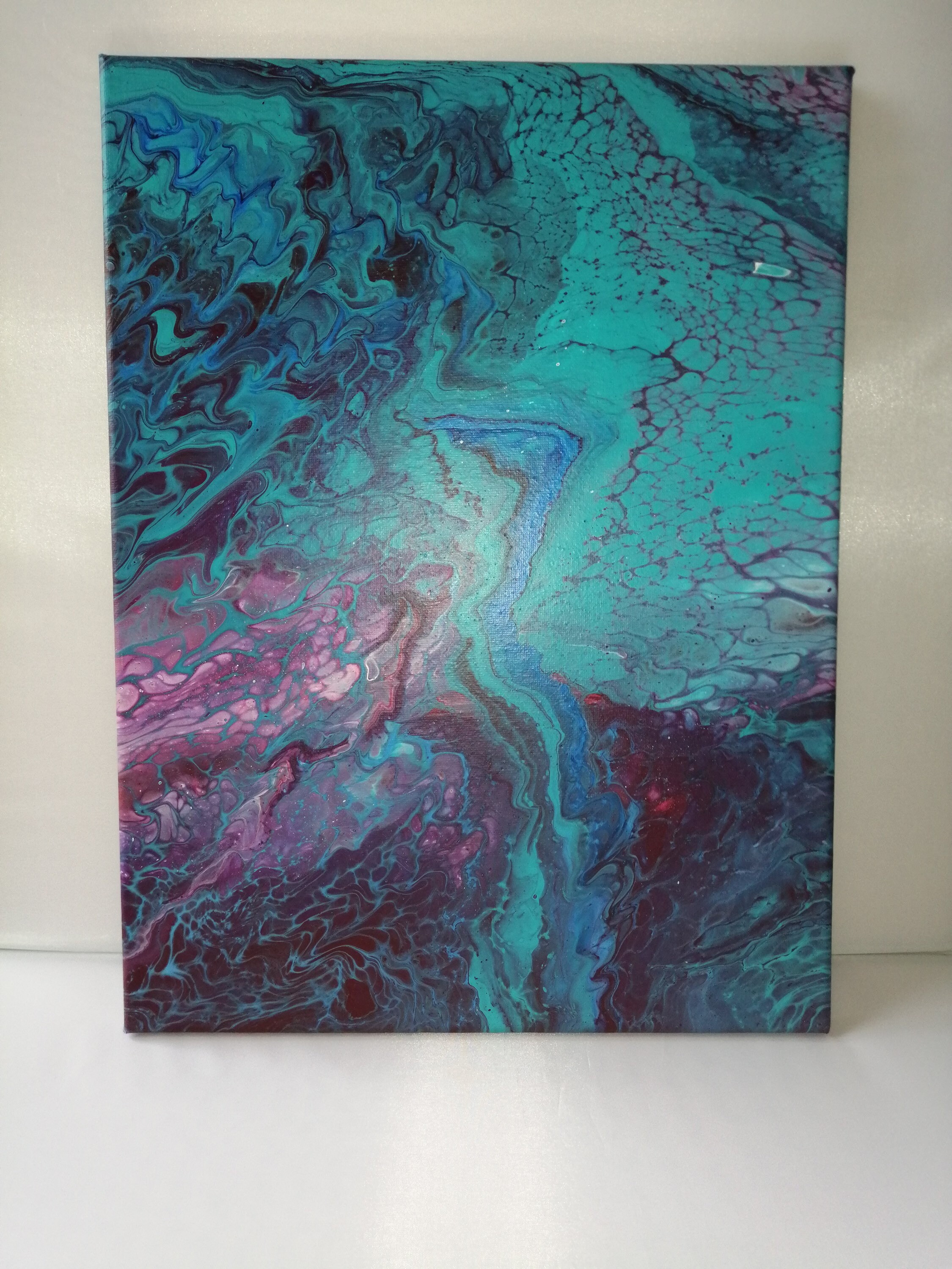 Tableau Pouring Acrylique