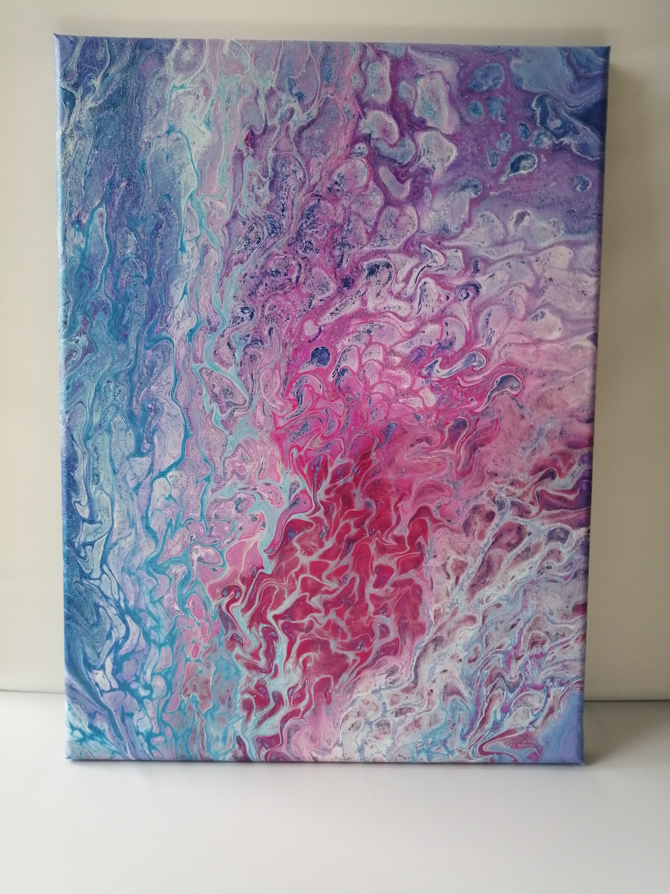 Tableau Pouring Acrylique