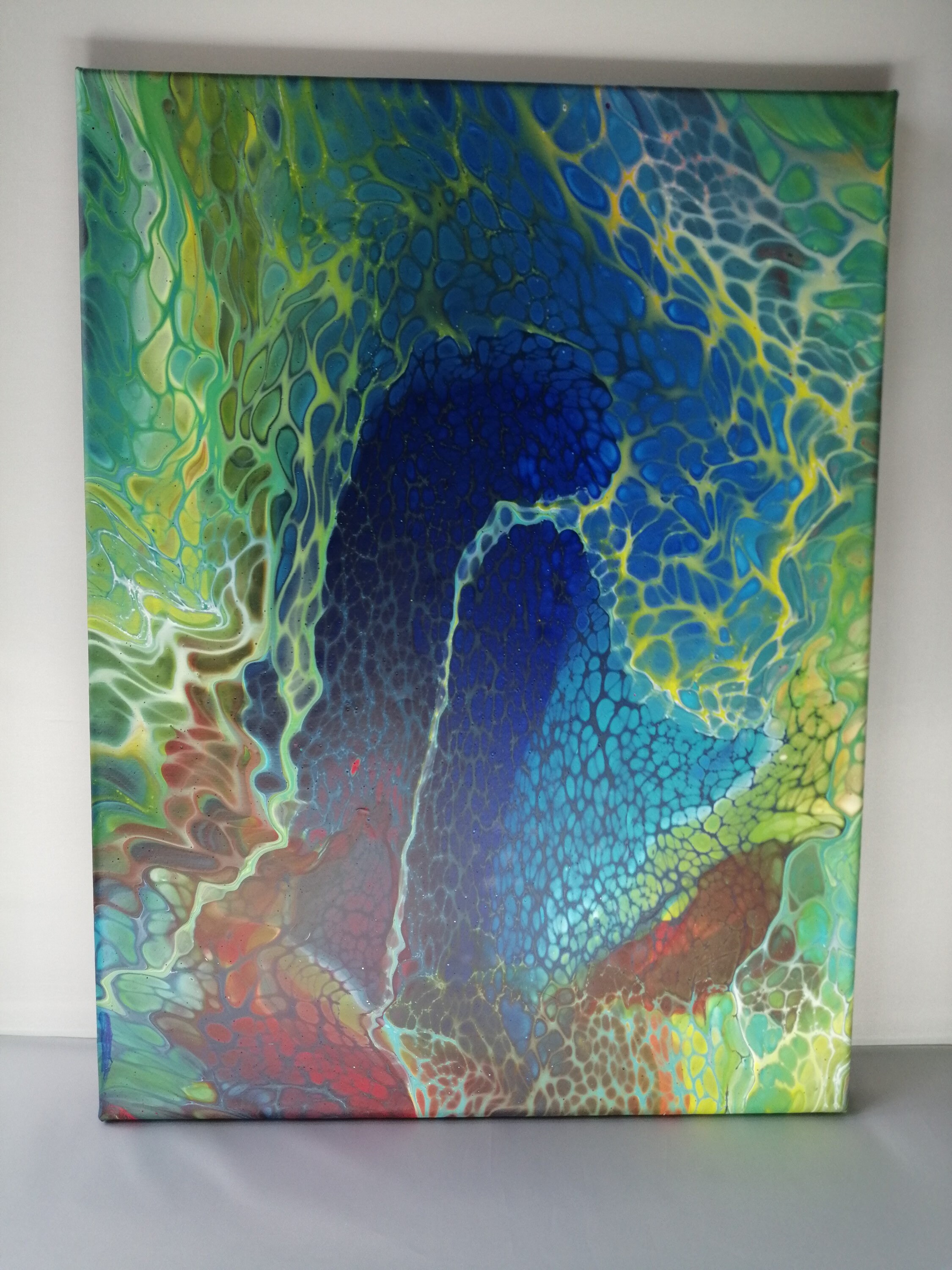 Tableau Pouring Acrylique