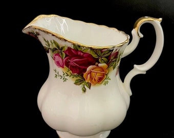 Vintage Royal Albert England Old Country Roses Large Milk Jug/Creamer