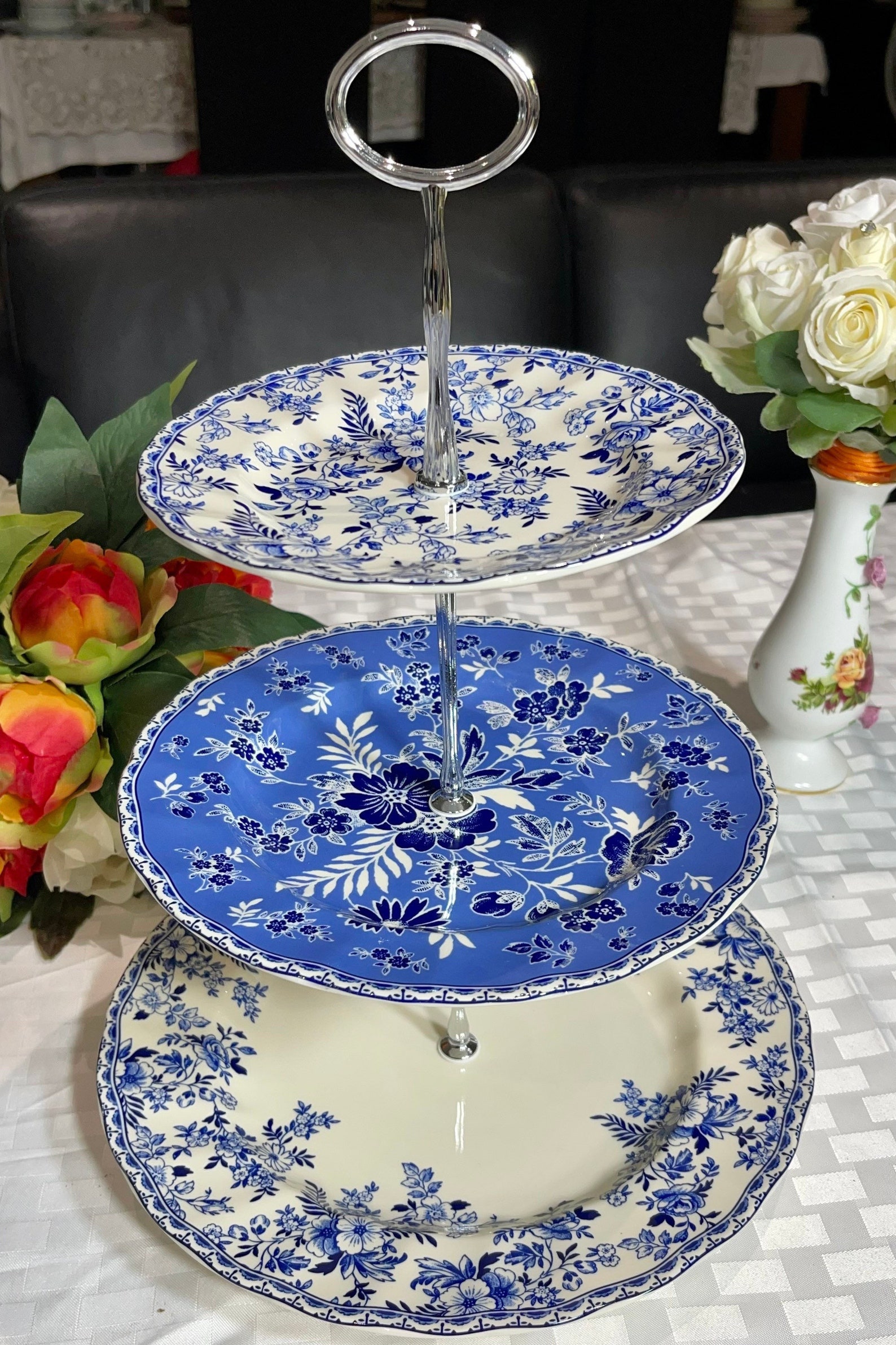 Beautiful Johnson Brothers Devon Cottage Large Threetiered Etsy Canada