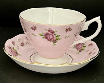 ROYAL ALBERT New Country Roses Pink Tea Cup & Saucer, Multiple Available