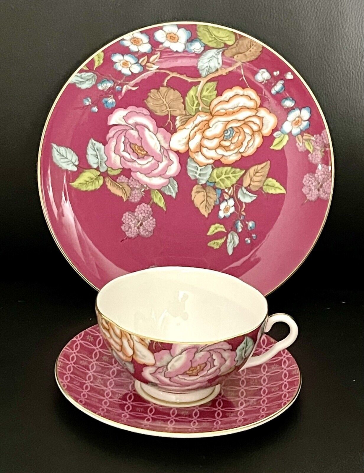 新品ま未使用】ウェッジウッド カップ&ソーサー 日本茶 （未使用 