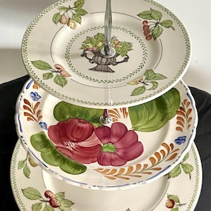 Support de plateau à gâteau à 3 niveaux, 5 ensembl... – Grandado