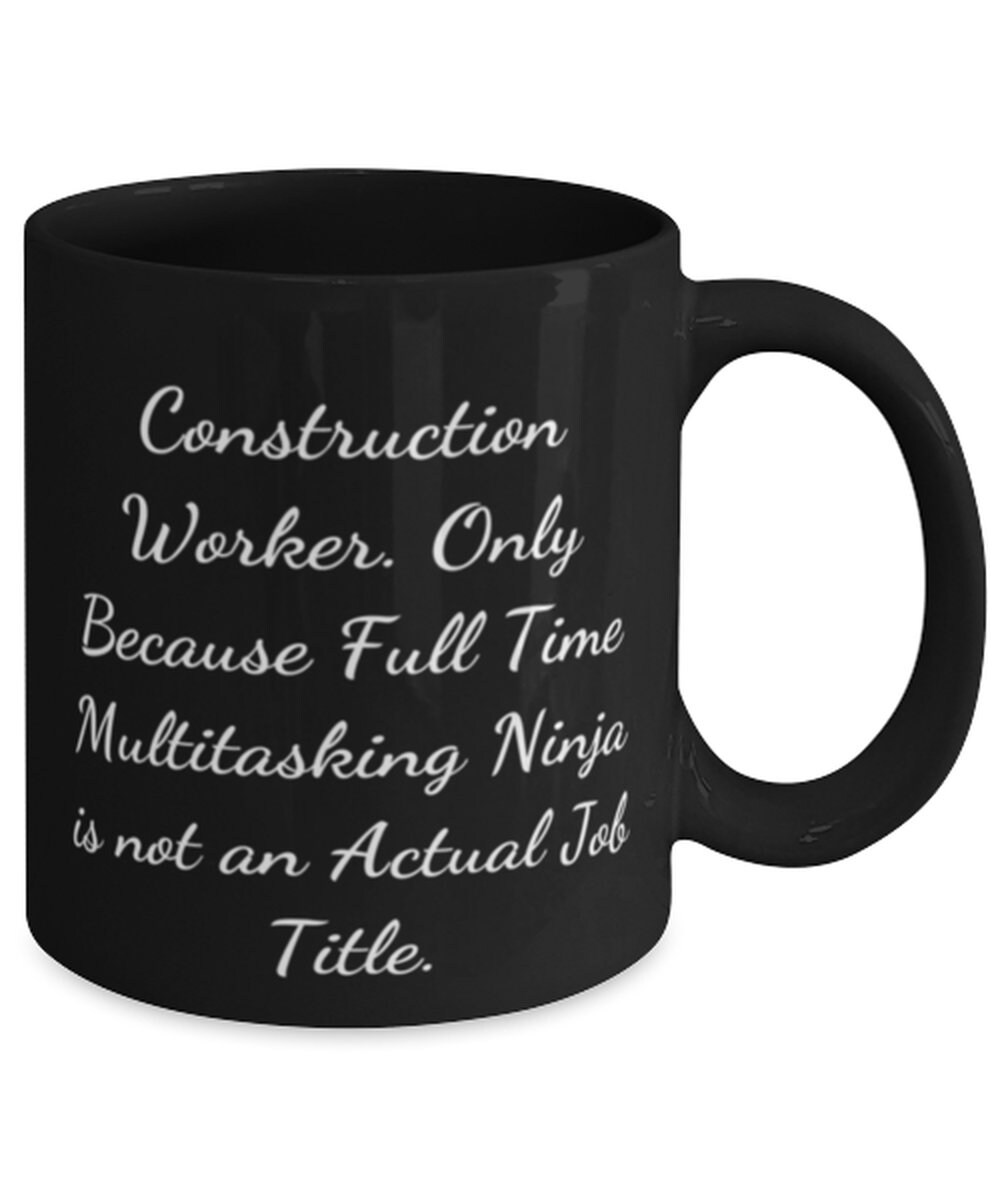 Funny Construction Worker Gifts Construction Worker. Only Etsy