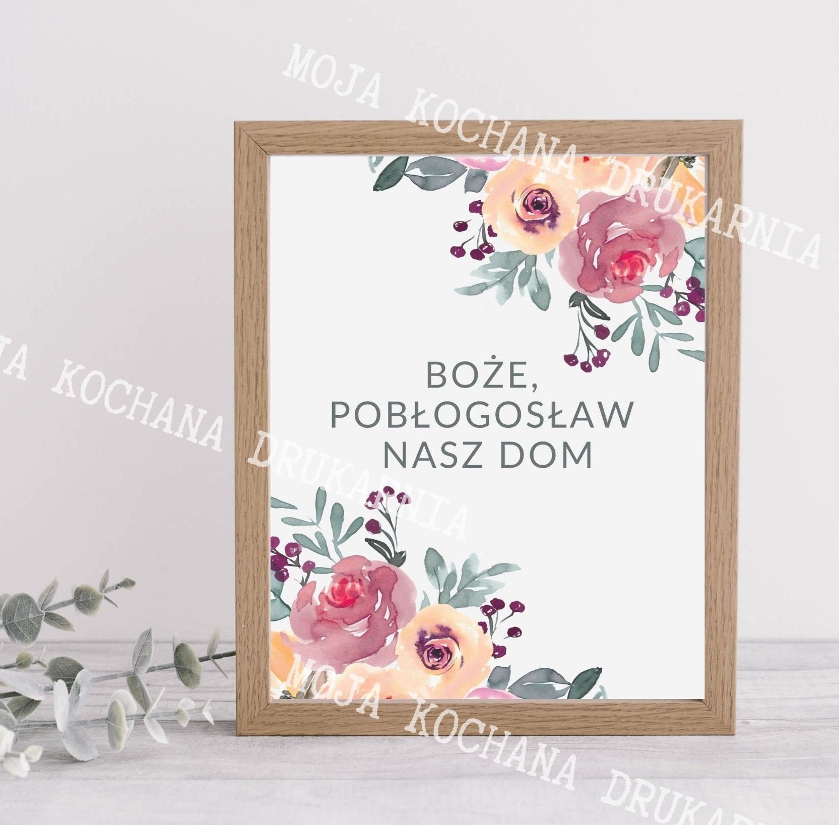 Polish House Blessing, Boze Poblogoslaw Nasz Dom, Bless Our Home, Po