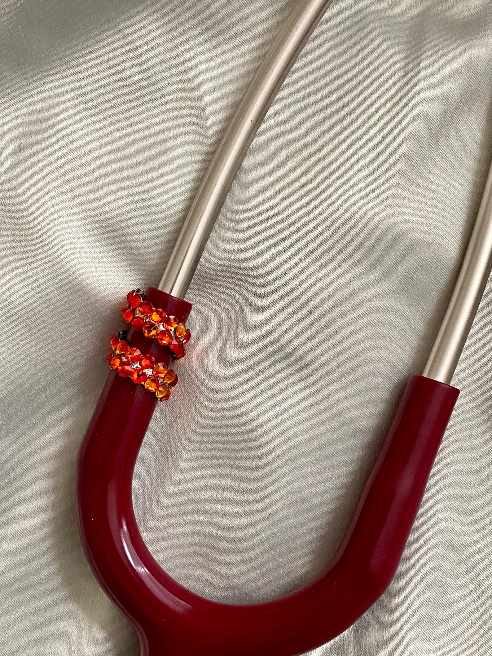 Fire Opal Stethoscope Crystal Charm Gift For Nurse Nursing Etsy