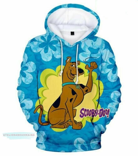 Scooby Doo 3D HOODIE, Scooby Doo shirt, Scooby Doo Birthday 3D Hoodie