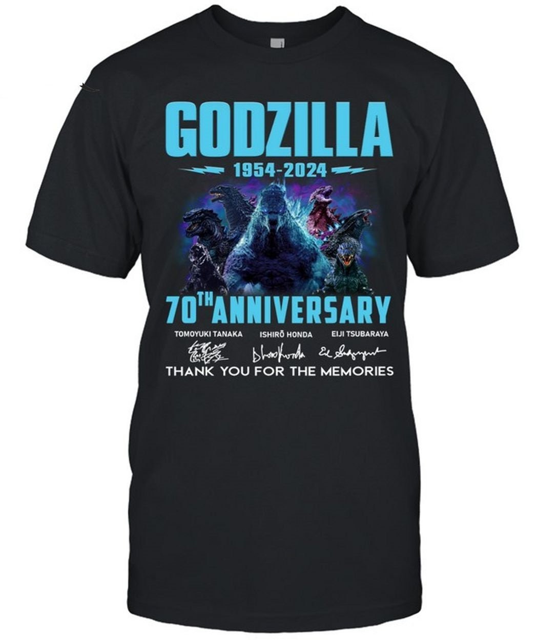 godzilla 65th anniversary shirt