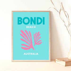 Bondi Print, Colorful Wall Art, Instant Download