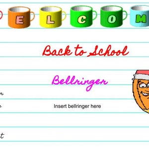 Editable Classroom Slide Template