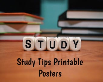 Study Tips Posters