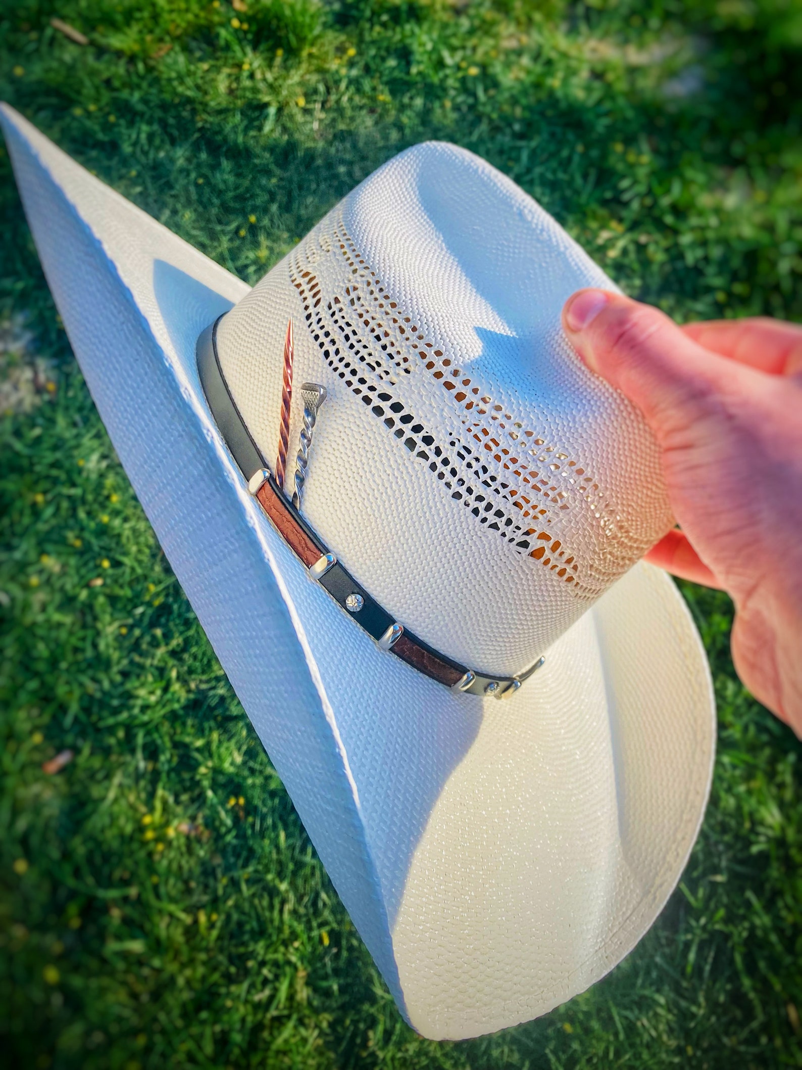 Cowboy Copper Toothpick Twisted Etsy