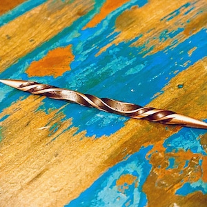 Cowboy Copper Toothpick - Reverse Twist