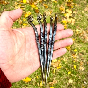 Hand Forged Hair Pin
