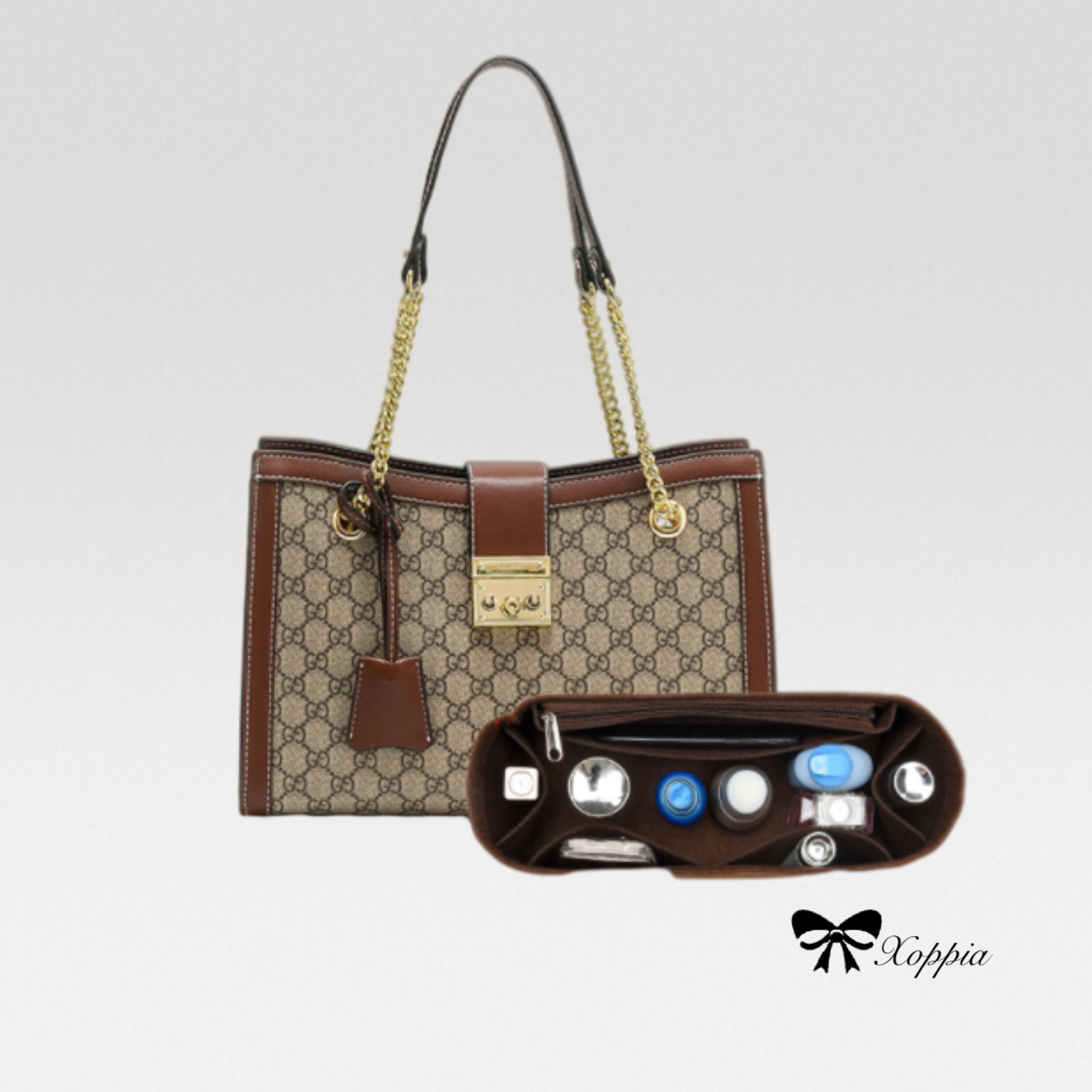 Taschen organizer für Vorhängeschloss Taschen. Tascheneinsatz | Etsy