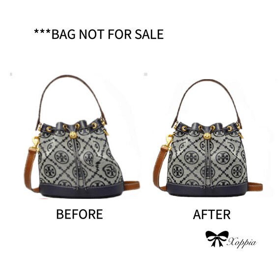 tb monogram bucket bag